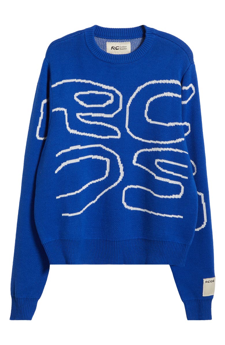 RC Outdoor Supply Jacquard Logo Graphic Sweater, Alternate, color,