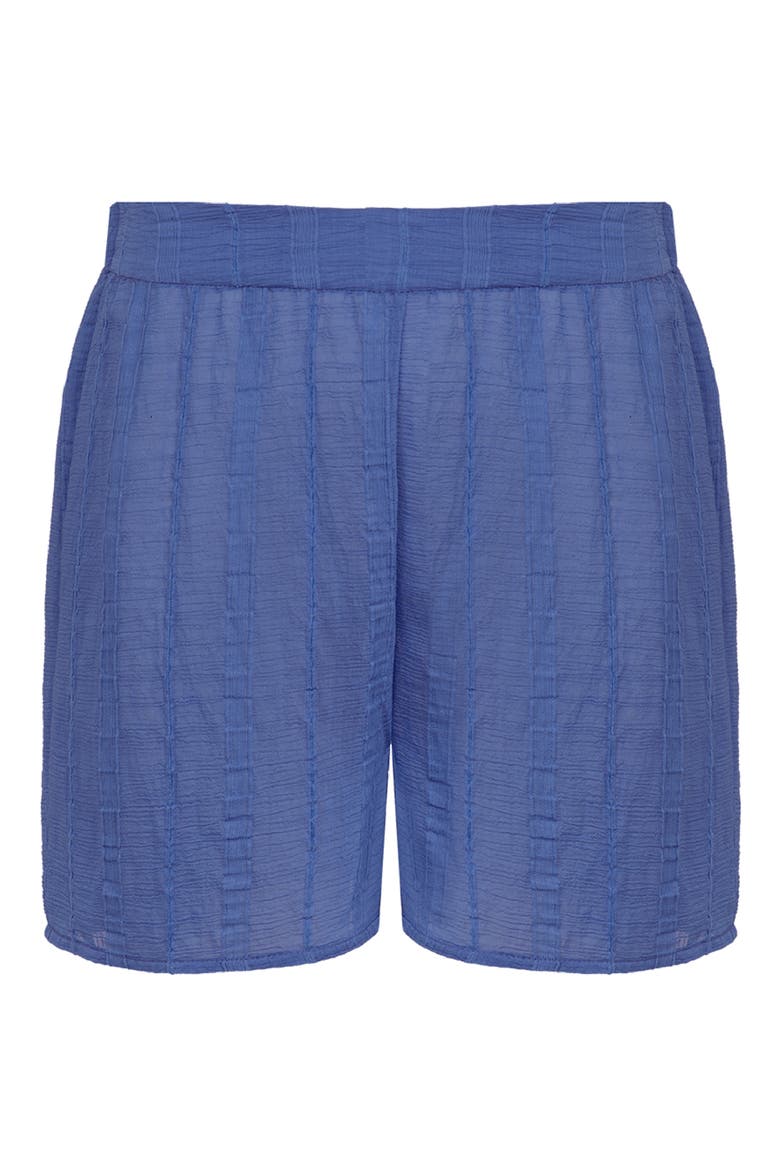 Yana Cover-Up Shorts, Alternate, color, BLUE