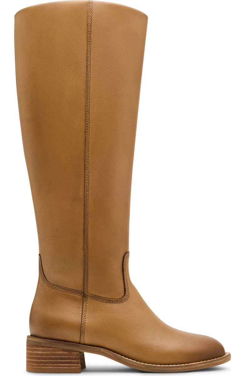 Blondo Freya Waterproof Knee High Boot, Alternate, color, Peanut Leather
