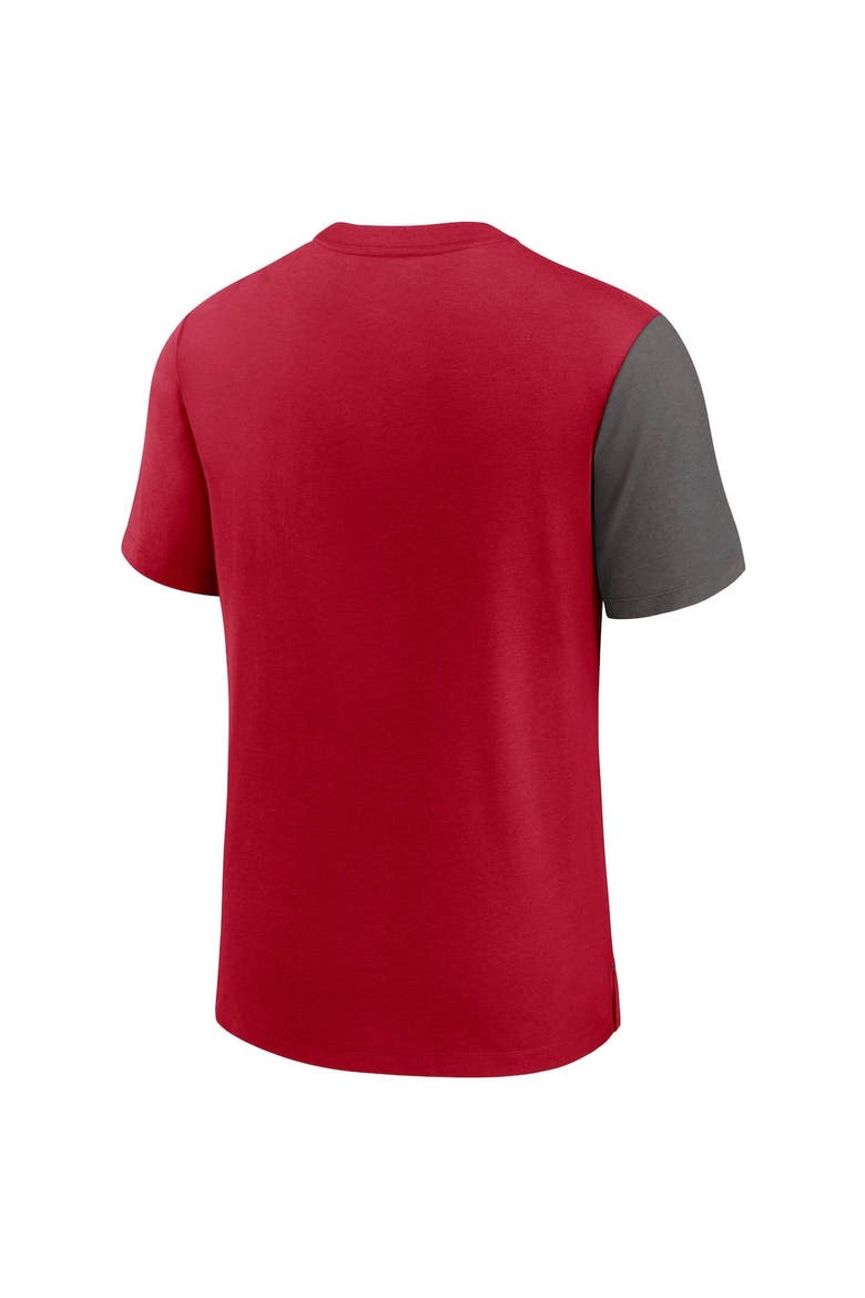 Men's Nike Red/Pewter Tampa Bay Buccaneers Pop Performance T-Shirt, Alternate, color, Red