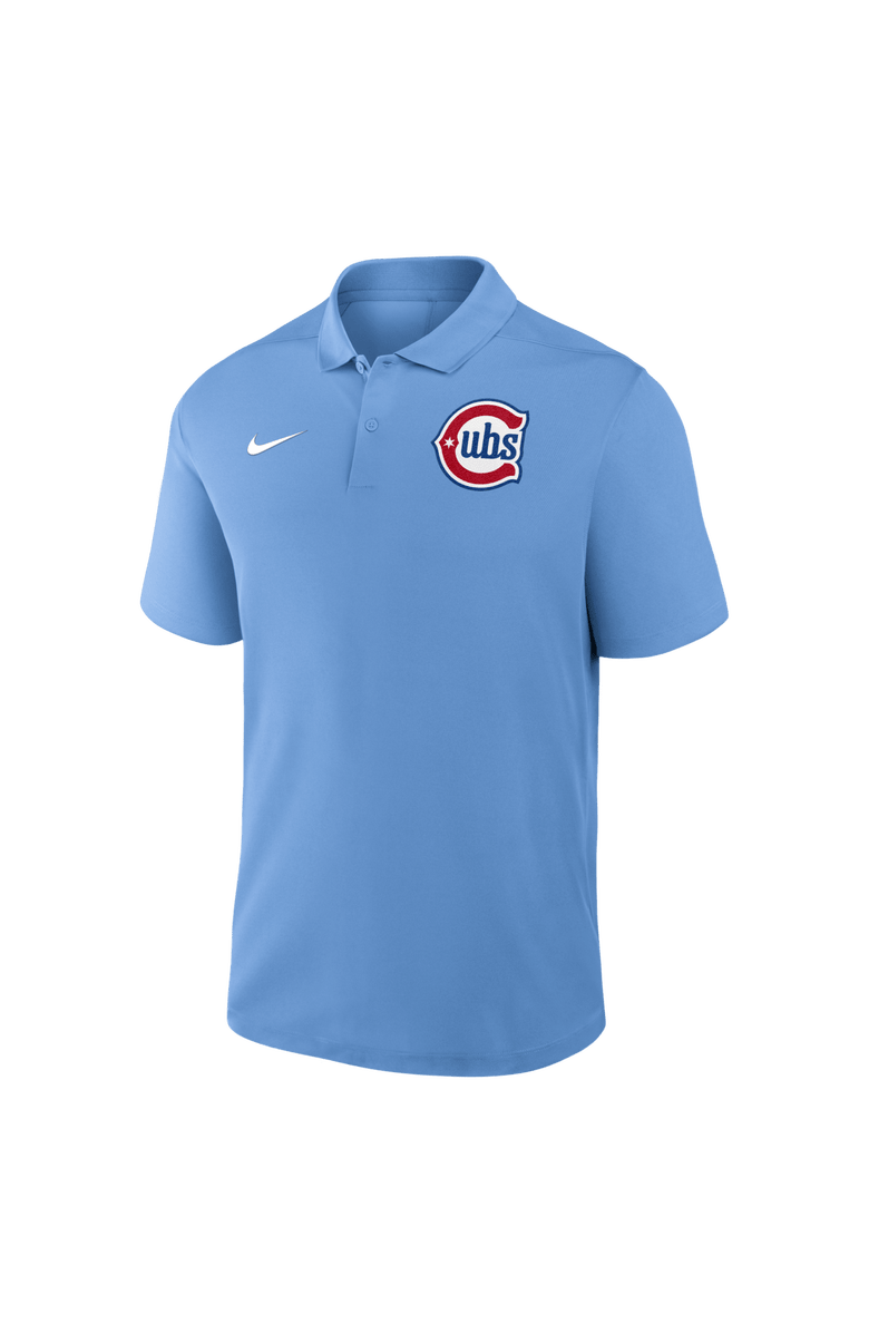 Nike Men's Nike Light Blue Chicago Cubs Alternate Victory Dri-FIT Polo, Alternate, color, Light Blue