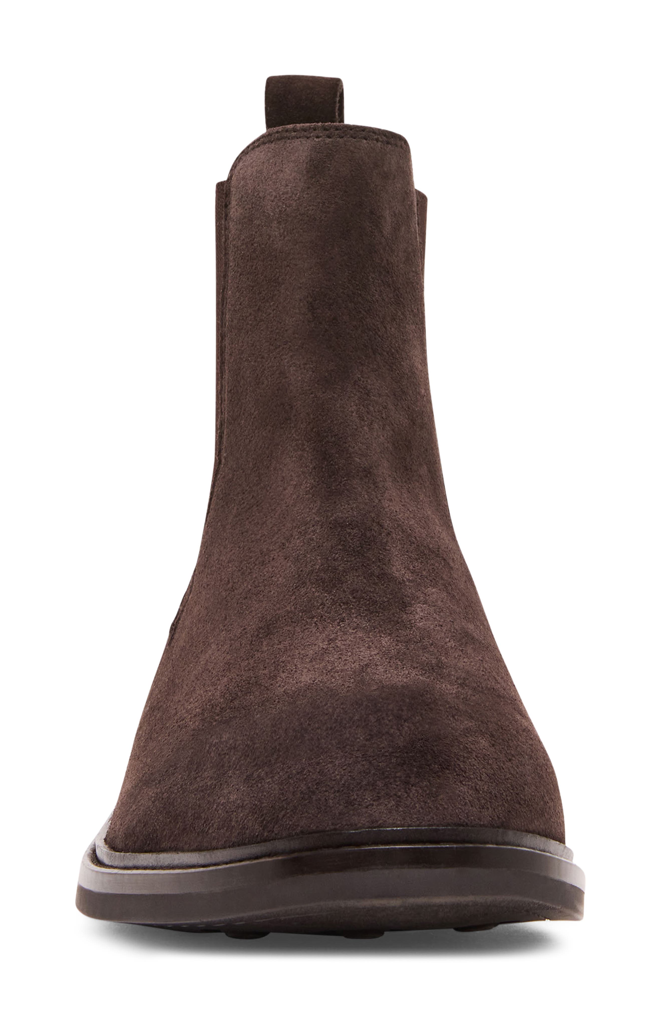Craig Waterproof Leather Chelsea Boot, Alternate, color, CHOCOLATE SUEDE