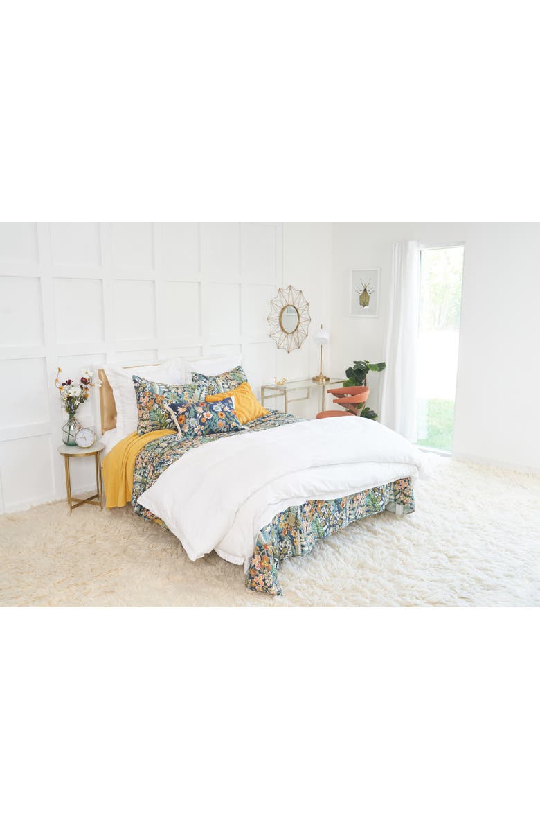 carol & frank Posy Quilt Set Bedding Set, Alternate, color, Green