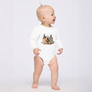 The Juniper Shop Witch Hat Pumpkins Infant Fleece BodySuit