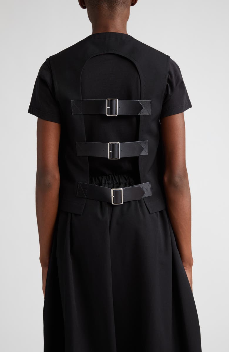 Tao Comme des Garçons Tartan Lining Detail Yarn Dye Cotton Twill Vest, Alternate, color, 