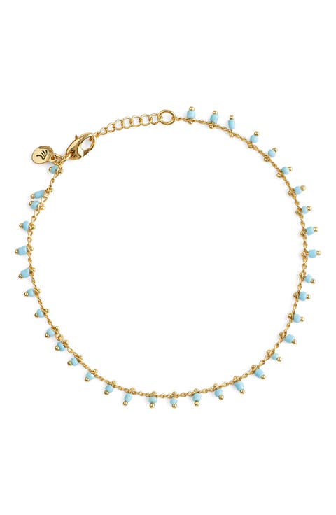 Enamel Chain Anklet