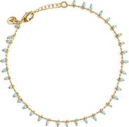 Madewell Enamel Chain Anklet