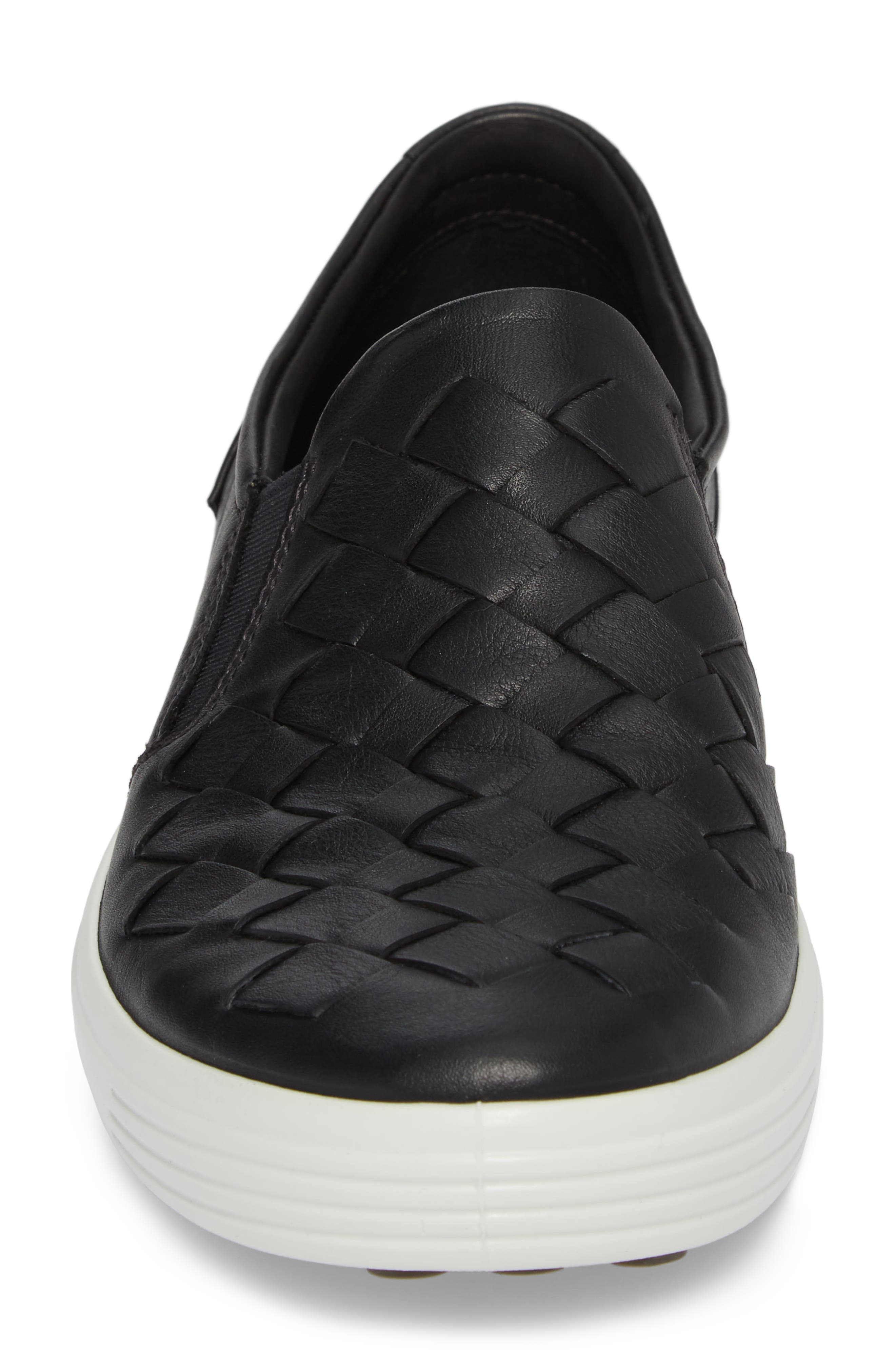 ECCO Soft 7 Woven Slip-On Sneaker, Alternate, color, 
