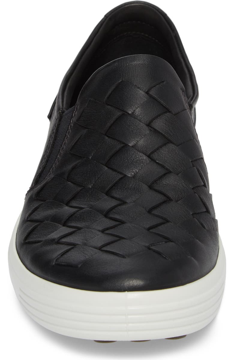 ECCO Soft 7 Woven Slip-On Sneaker, Alternate, color,