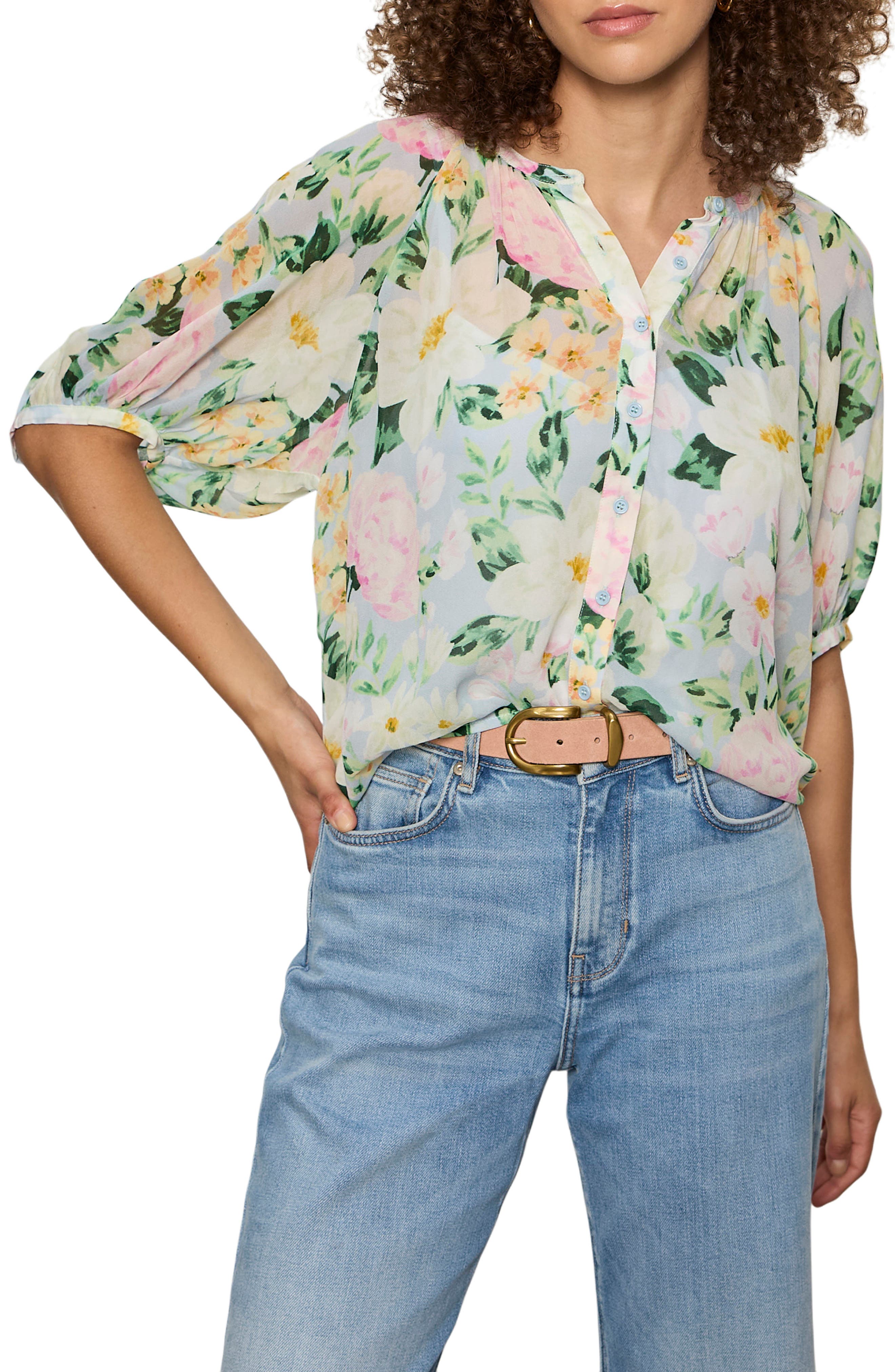 Favorite Girl Front Button Top