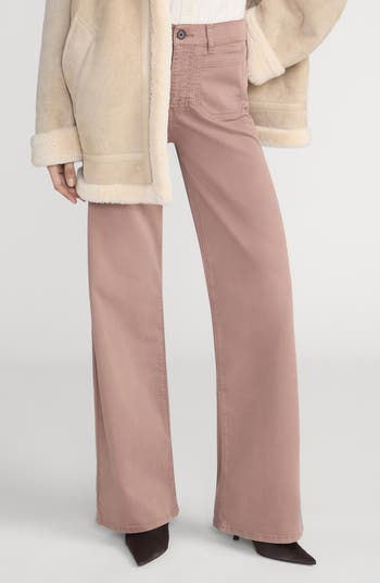 FRAME Le Slim Modernist Pocket Palazzo Jeans | Nordstrom