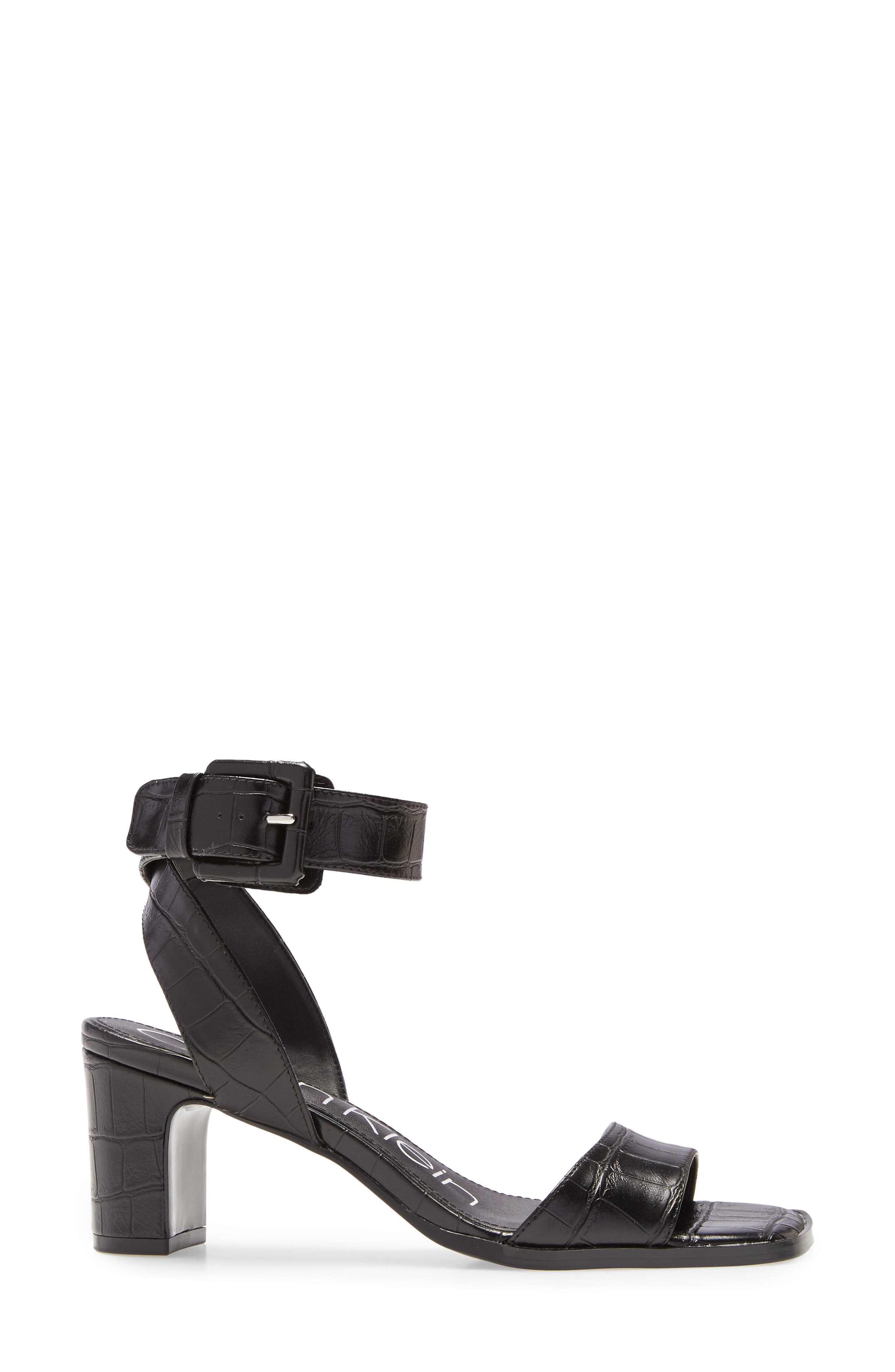 Calvin Klein Damita Ankle Strap Sandal, Alternate, color, 