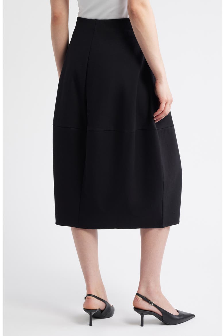 Kalle Midi Skirt, Alternate, color, BLACK DARK