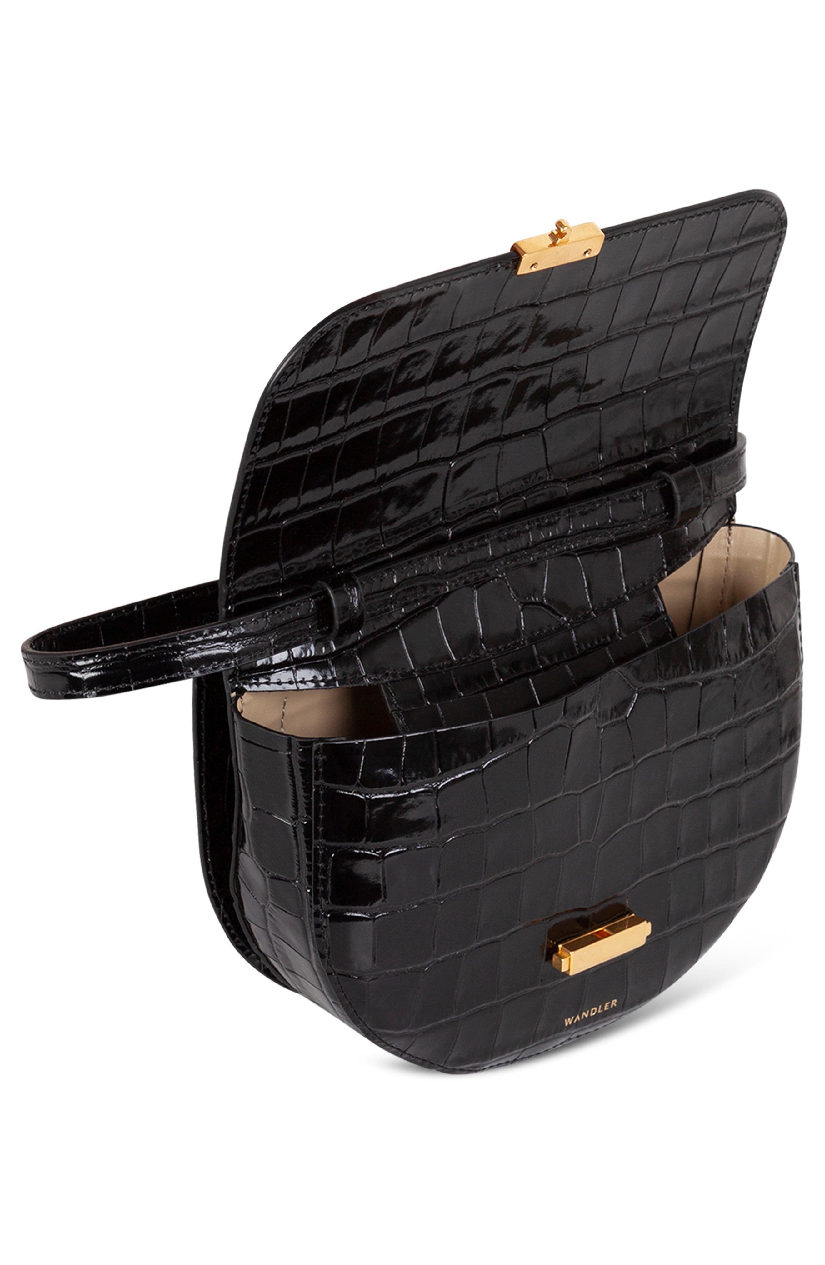 Wandler Anna Calfskin Leather Belt Bag, Alternate, color, 