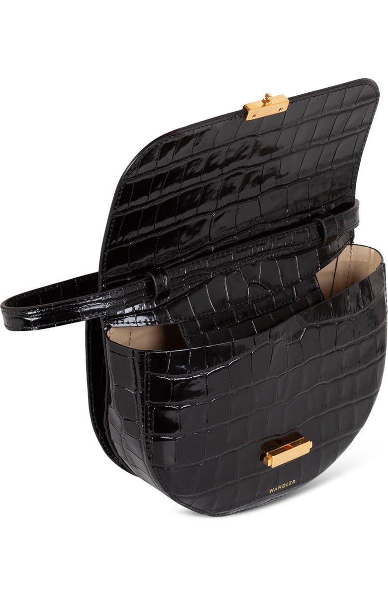 Wandler Anna Calfskin Leather Belt Bag, Alternate, color,