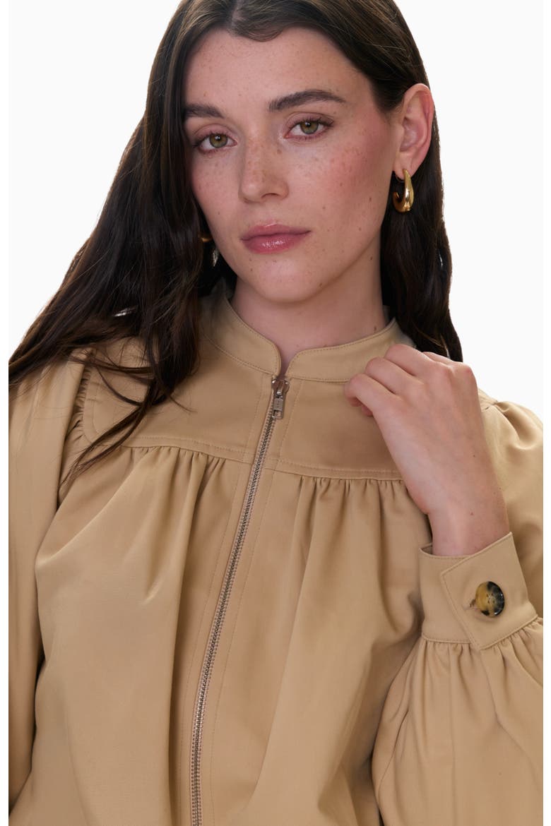 Isabel Bubble Jacket, Alternate, color, Khaki