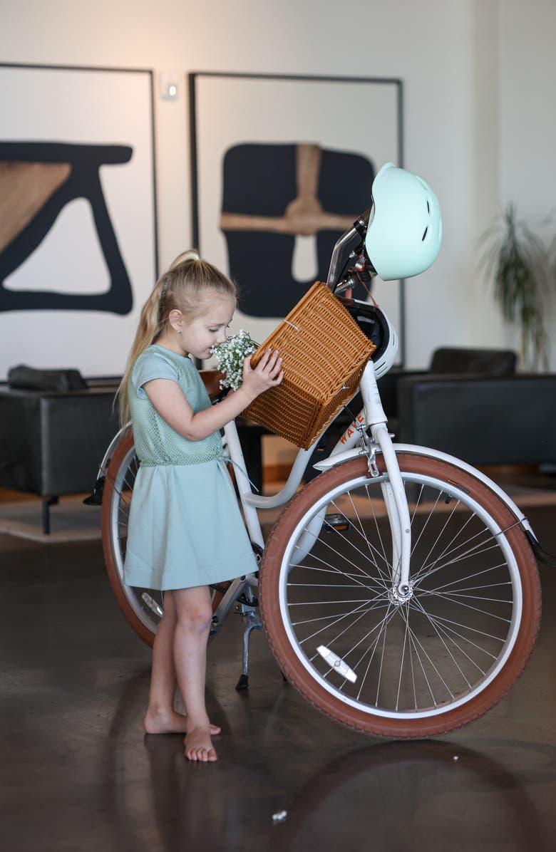 Manière Kids' Mesh Bodice Dress, Alternate, color, 