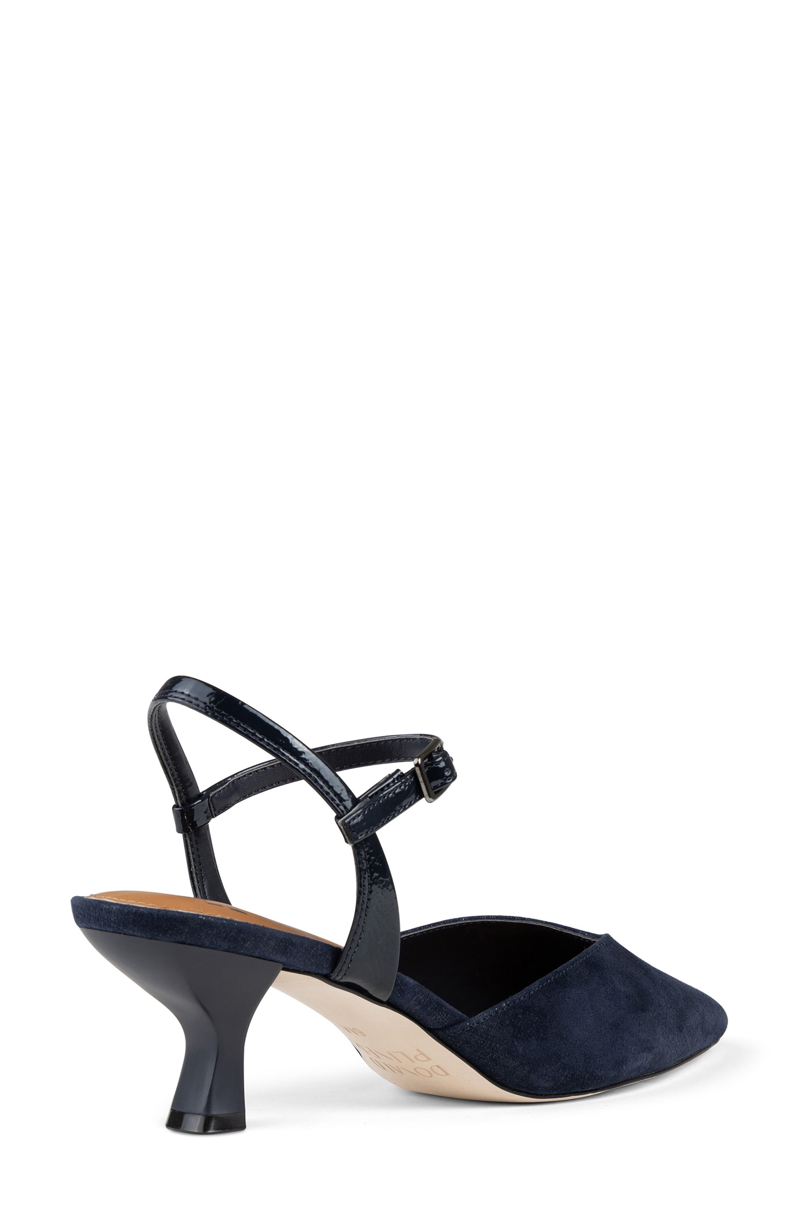 Donald Pliner Slingback Pump, Alternate, color, Navy