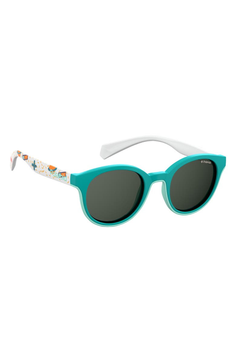 Polaroid Kids' 42mm Polarized Round Sunglasses, Alternate, color,