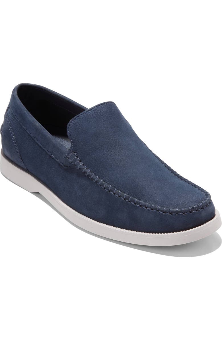 Cole Haan American Classics Hampton Loafer, Main, color, Big Dipper Nubuck / Ancient Sc