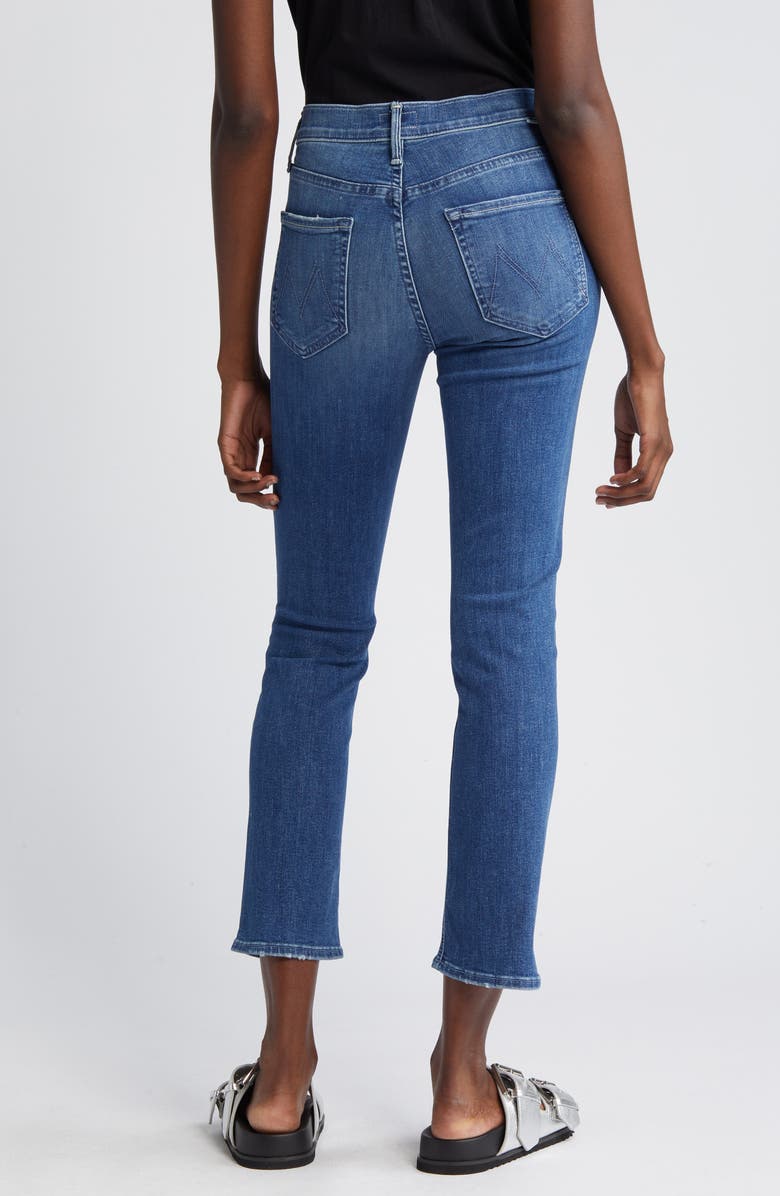 The Dazzler Mid Rise Ankle Straight Leg Jeans