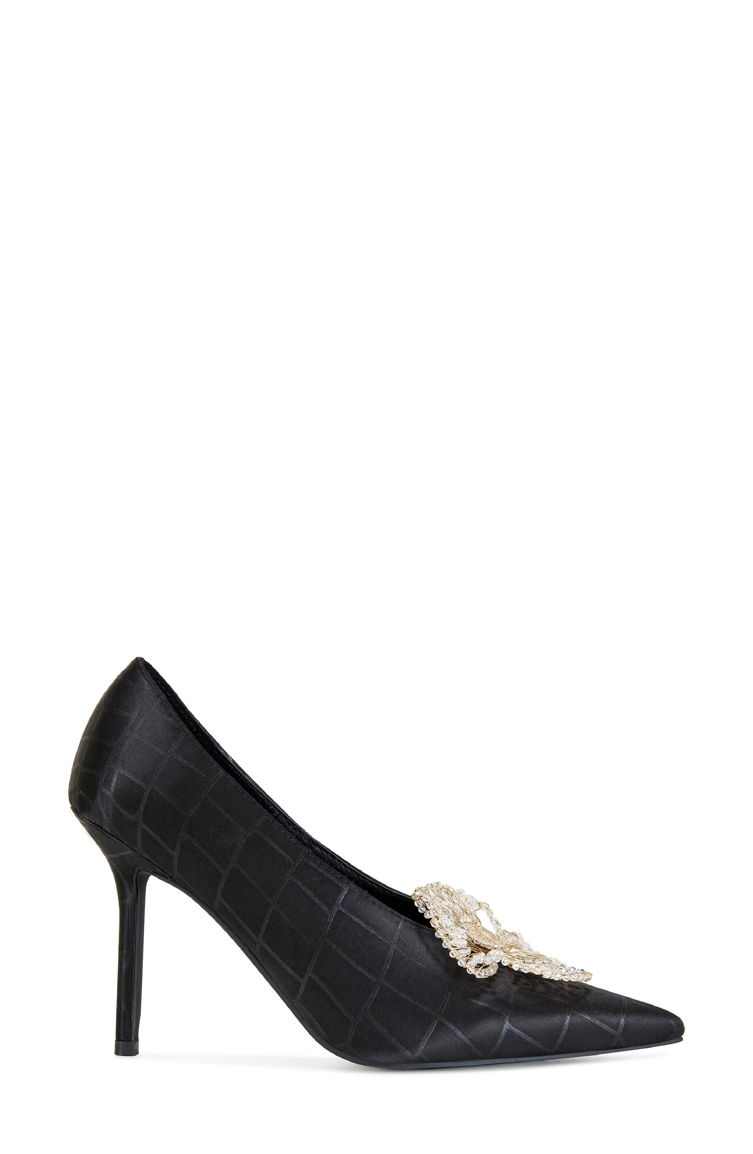 AZALEA WANG Carmenza Pointed Toe Pump, Alternate, color, Black