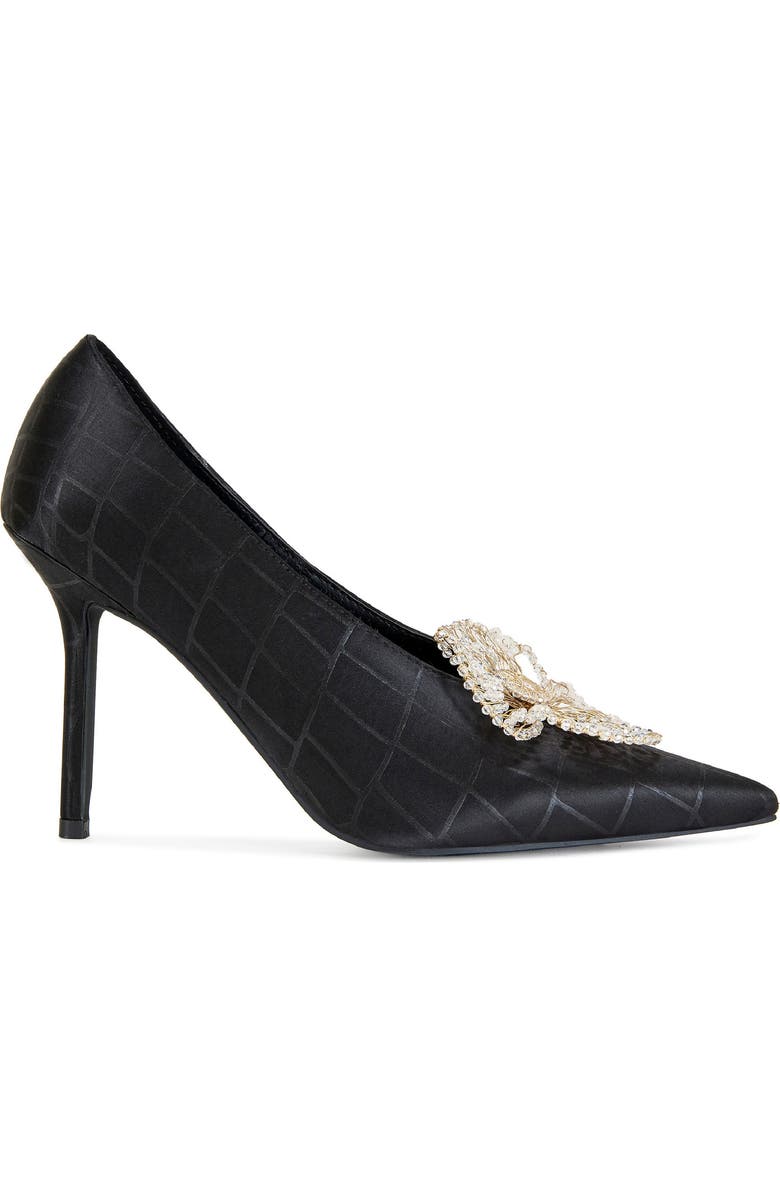 AZALEA WANG Carmenza Pointed Toe Pump, Alternate, color, Black