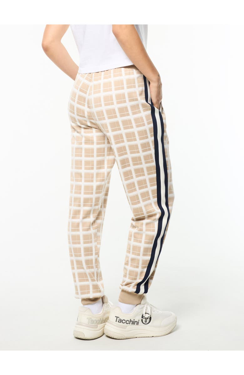Sergio Tacchini Women's Damarindo Check Track Pant, Alternate, color, Humus