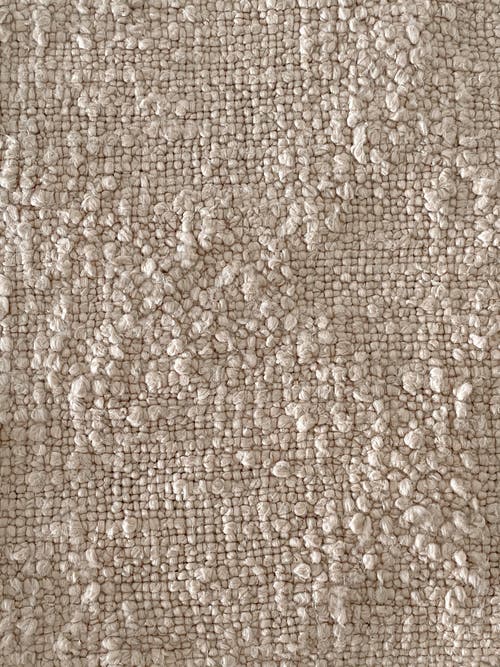 ANAYA ANAYA COZY COTTON BOUCLE PILLOW WITH DOWN INSERT