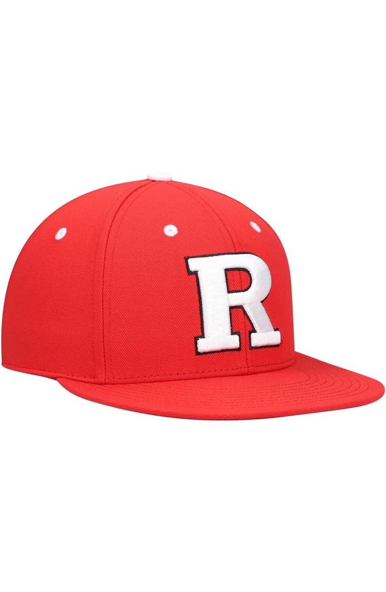 adidas Men's adidas Scarlet Rutgers Scarlet Knights On-Field Baseball Fitted Hat, Alternate, color, Scarlet