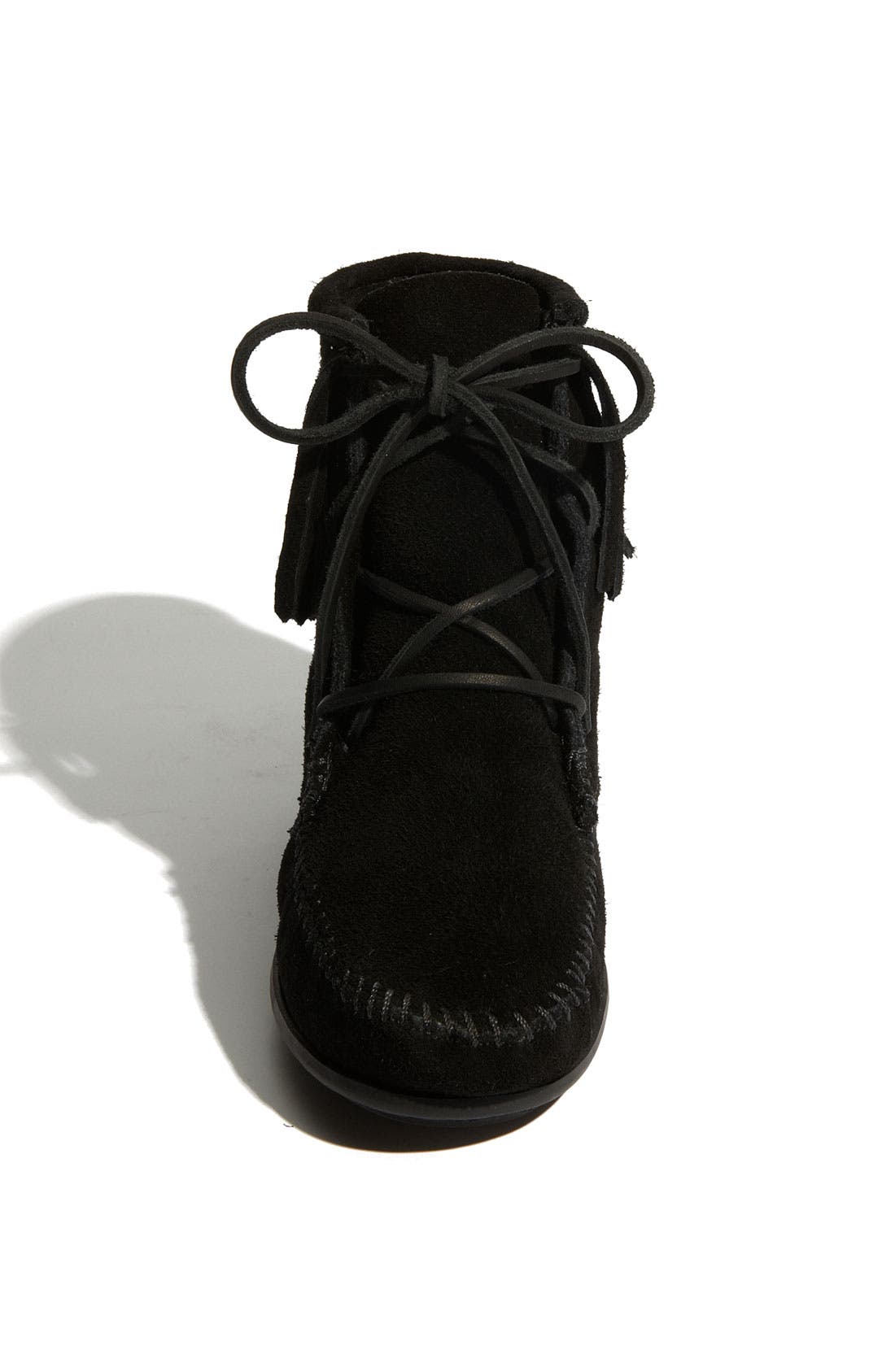 Minnetonka Kids' Fringe Boot, Alternate, color, 