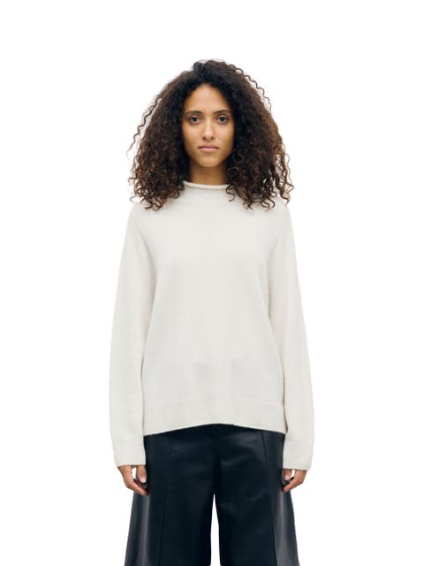 Reza Heritage Cashmere Mock Neck Jumper