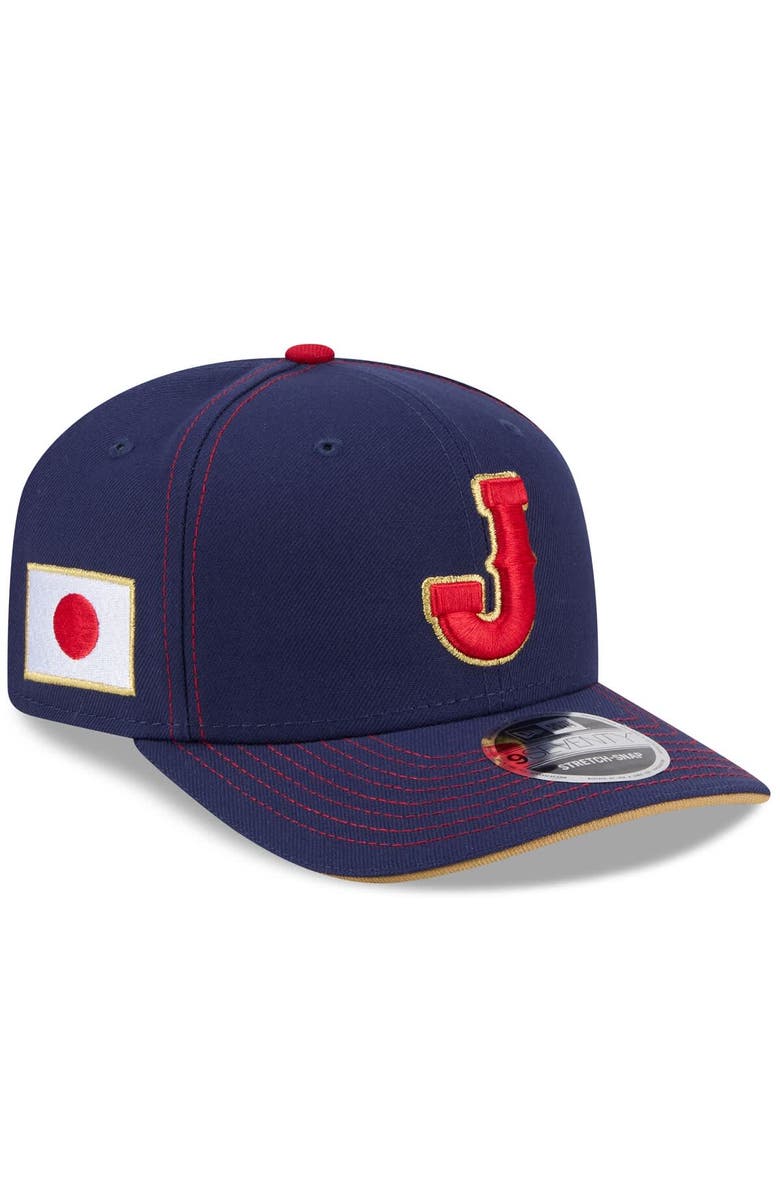 New Era Men's New Era Navy Japan Baseball 2026 World Baseball Classic 9SEVENTY Adjustable Hat, Main, color, Navy
