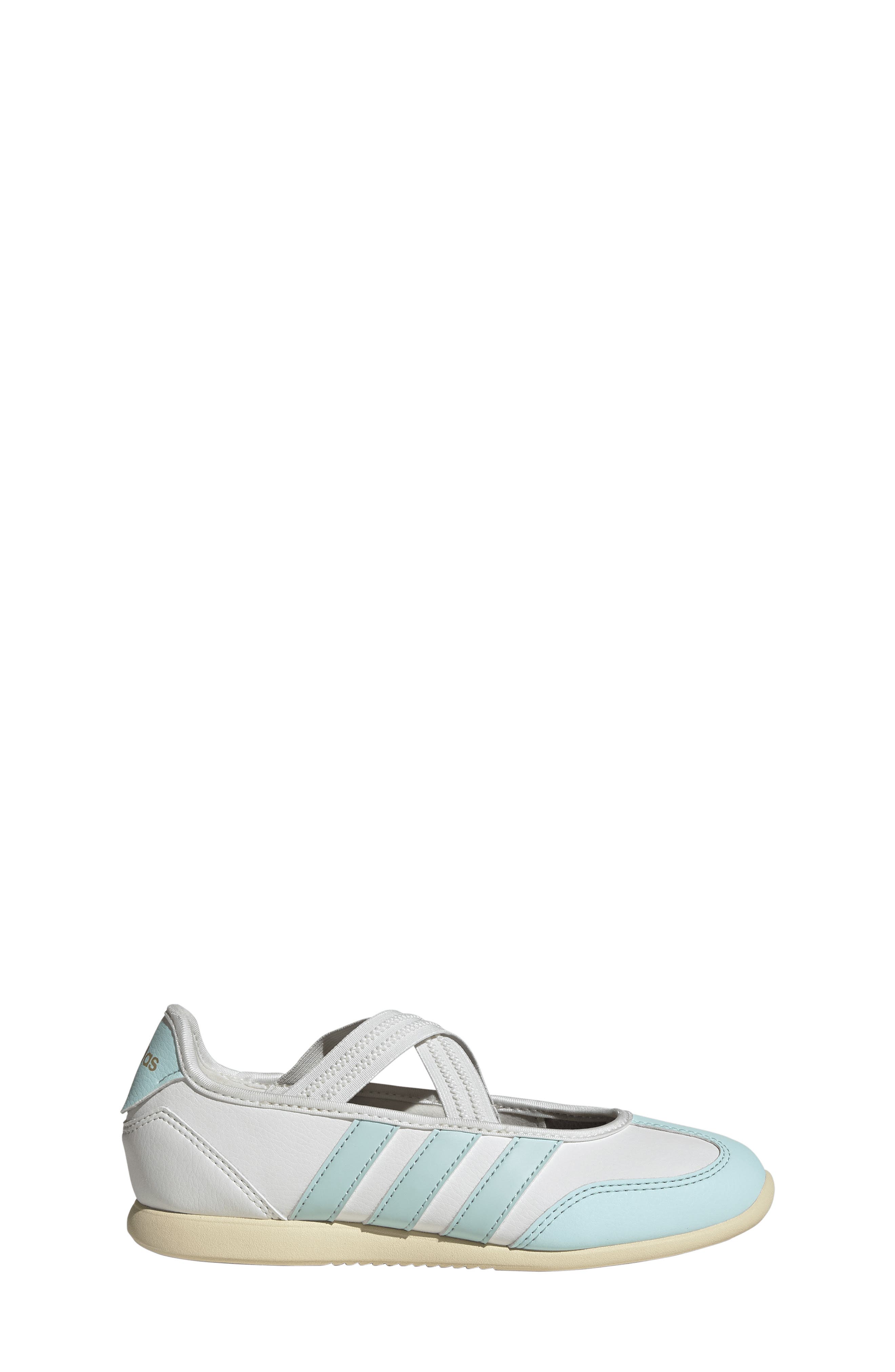 Kids' Barreda Mary Jane Flat, Alternate, color, CORE WHITE/ MINT/ VANILLA