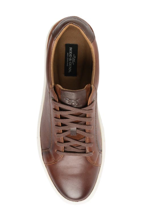 Rodd & Gunn Transit Sneaker In Chestnut