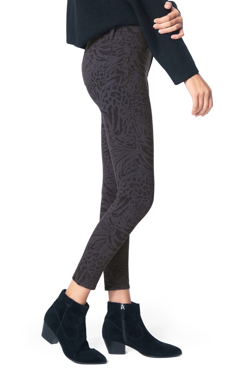 Joe's The Icon Animal Print Ankle Skinny Jeans, Alternate, color,