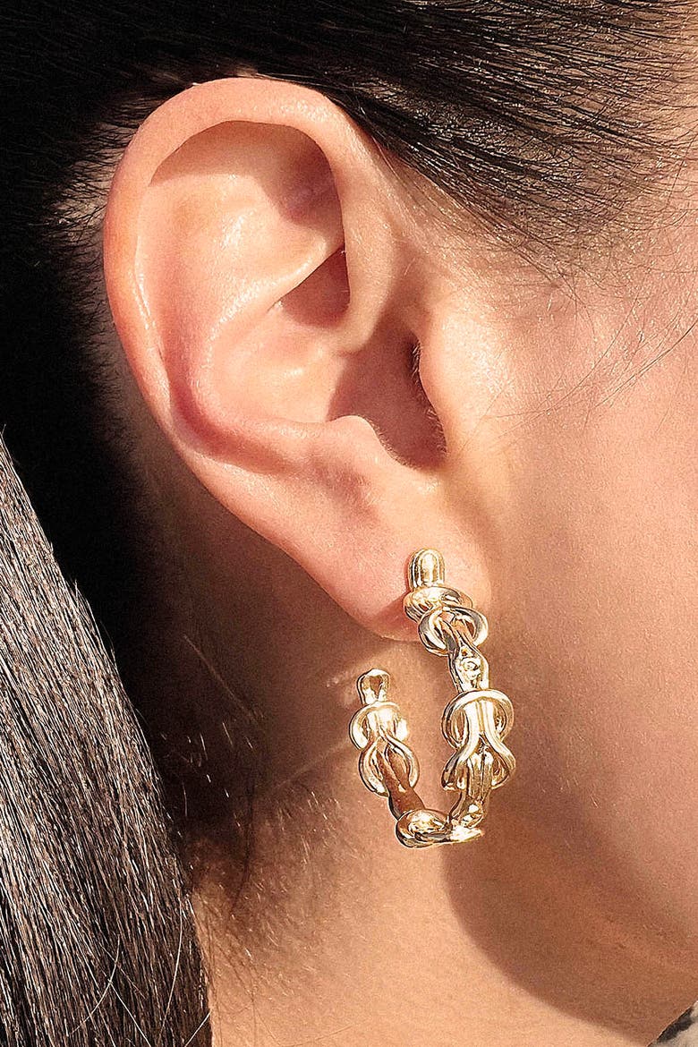Hera Hoops, Alternate, color, Gold