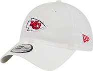 New Era Men's New Era White Kansas City Chiefs Ripstop Casual Classic Adjustable Hat
