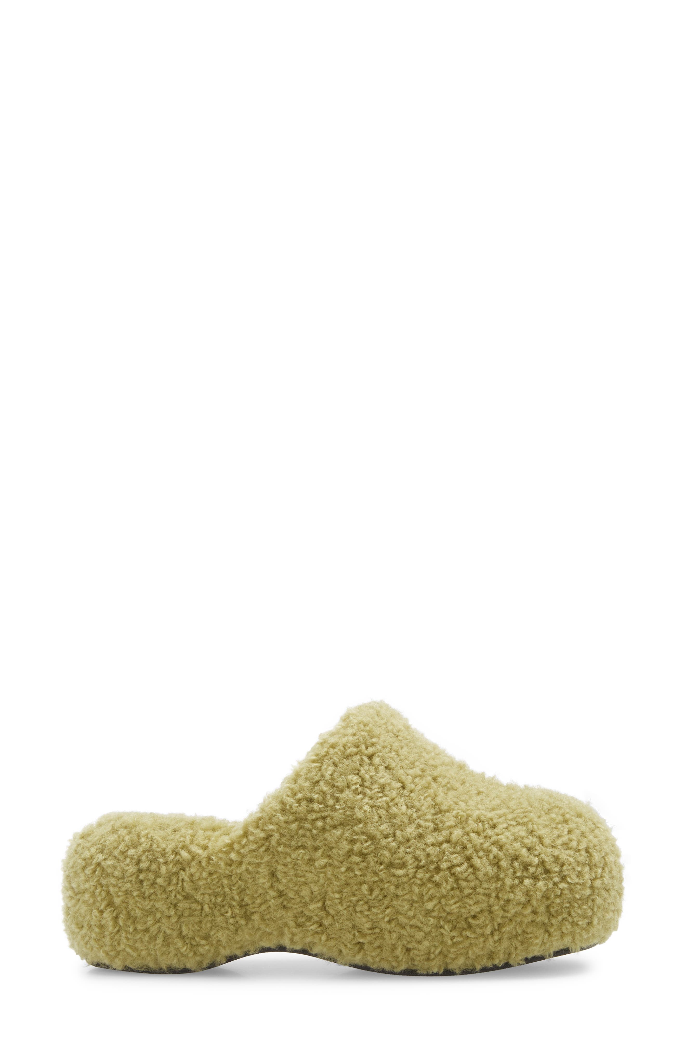 Simon Miller Faux Shearling Bubble Clog, Alternate, color, 