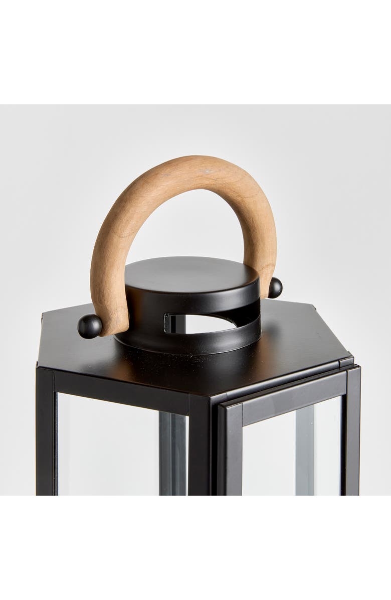 Napa Home & Garden Dockside Outdoor Lantern, Alternate, color, Black