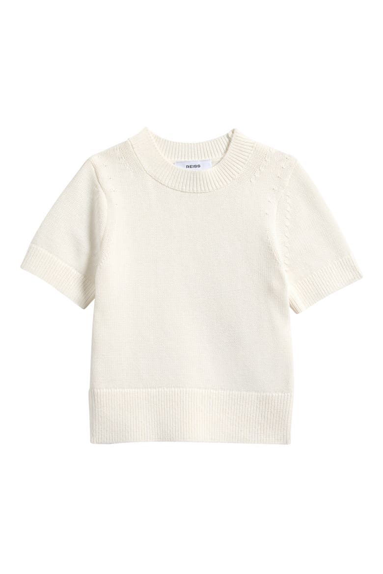 Kids' Rhea Short Sleeve Sweater, Main, color, IVORY