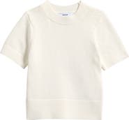 Reiss Kids' Rhea Short Sleeve Sweater