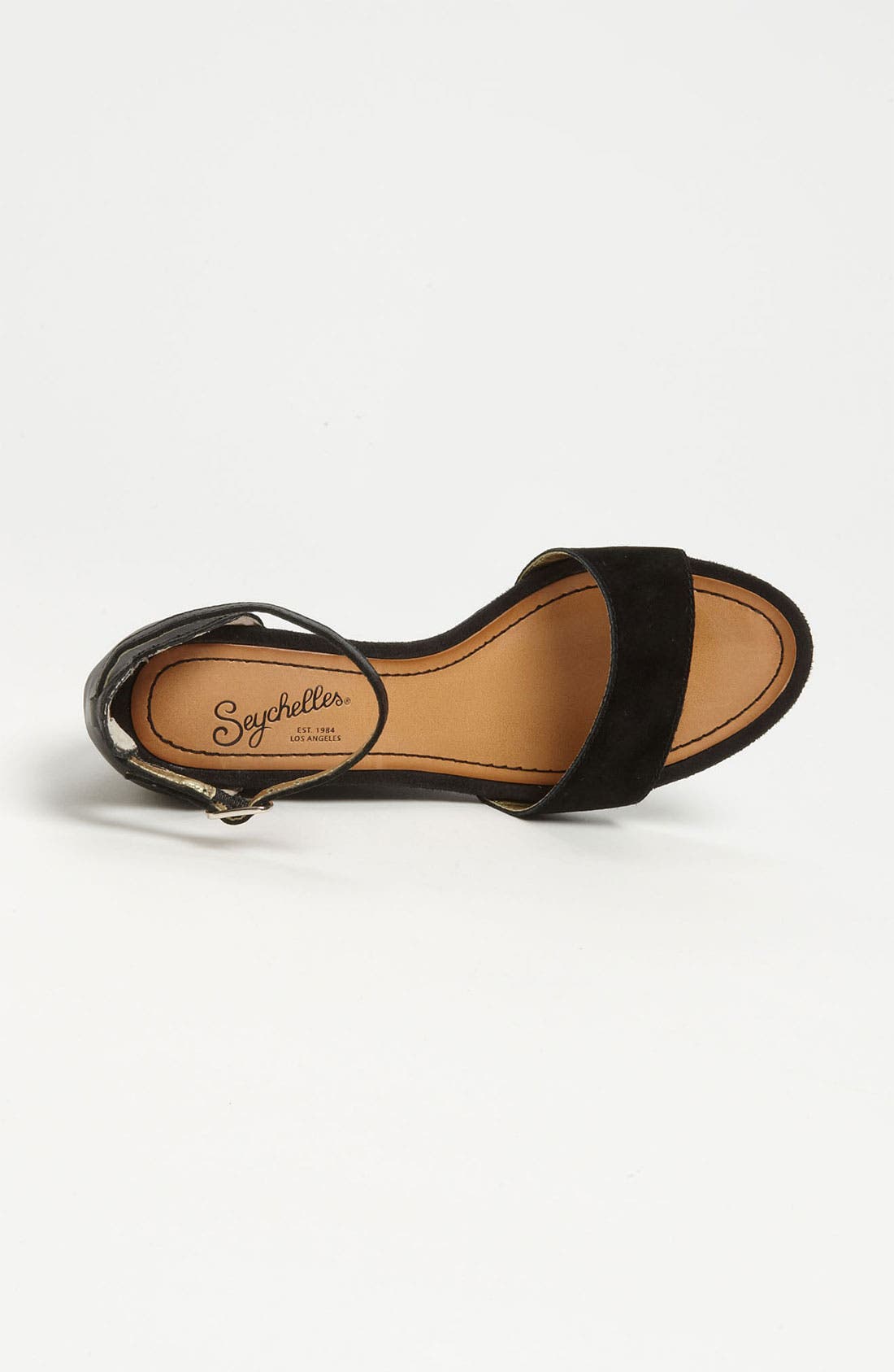 'Thyme' Sandal, Alternate, color, BLACK