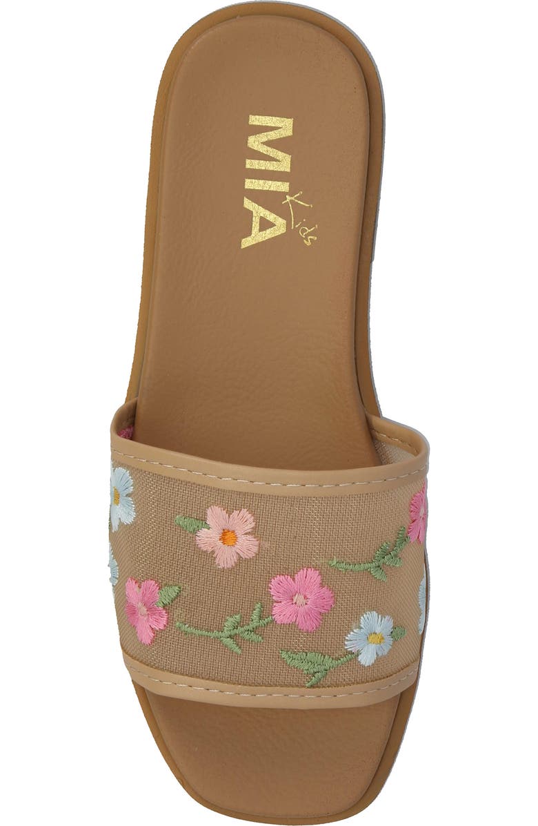 MIA Kids' Jhanna Slide Sandal, Alternate, color, Tan