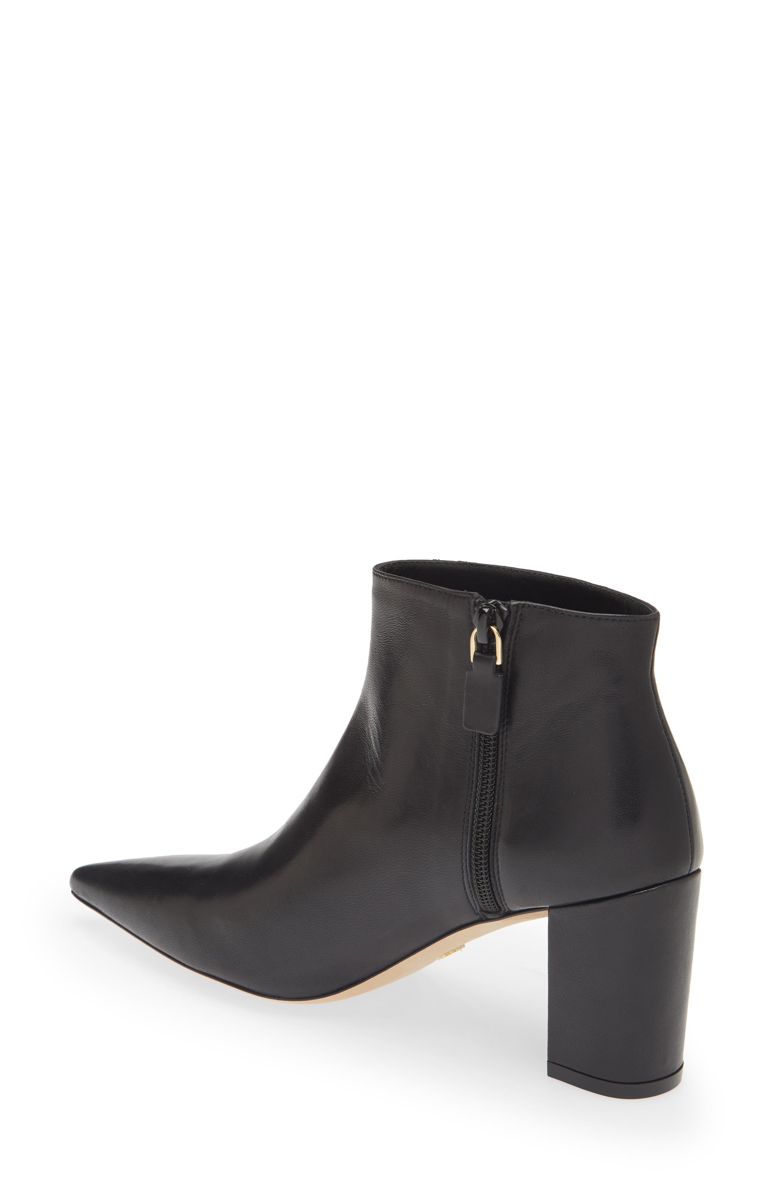 Stuart Weitzman Stuart 75 Zip Bootie, Alternate, color, 