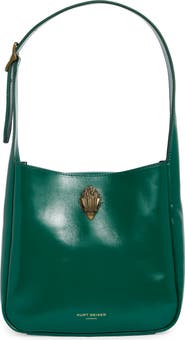 Kurt Geiger London Small Bond Leather Hobo Bag