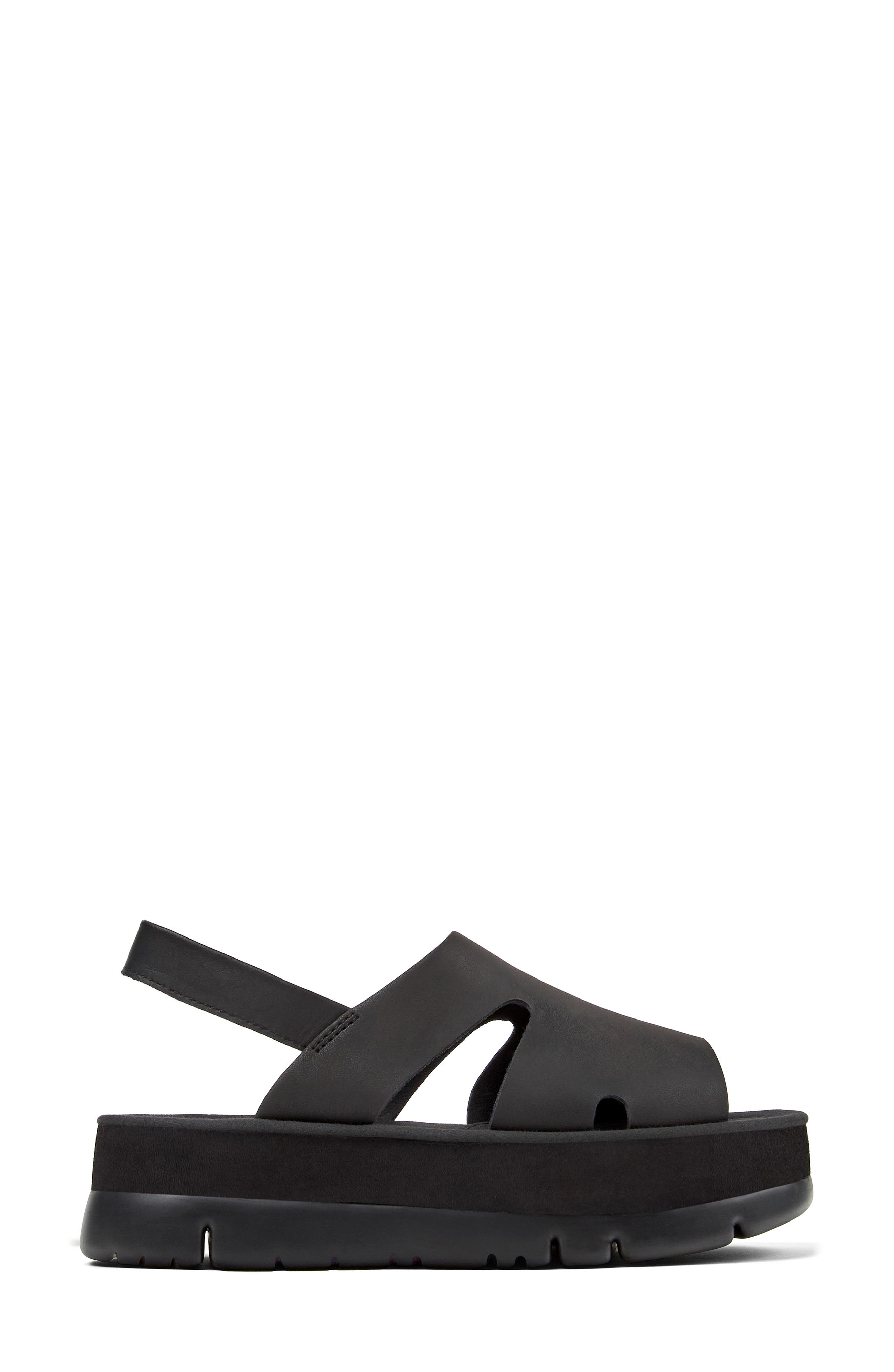 Camper Oruga Up Platform Sandal, Alternate, color, 
