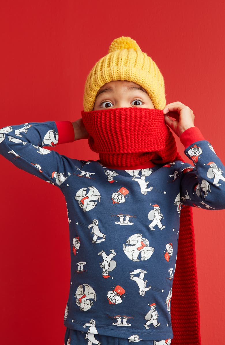 Tucker + Tate Glow in the Dark Fitted Two-Piece Pajamas, Alternate, color, 