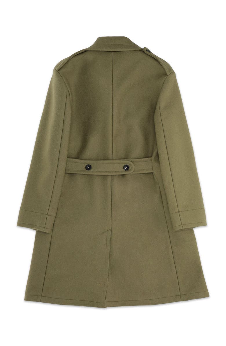 Fortela Winston Wool Coat, Alternate, color, Sage Green