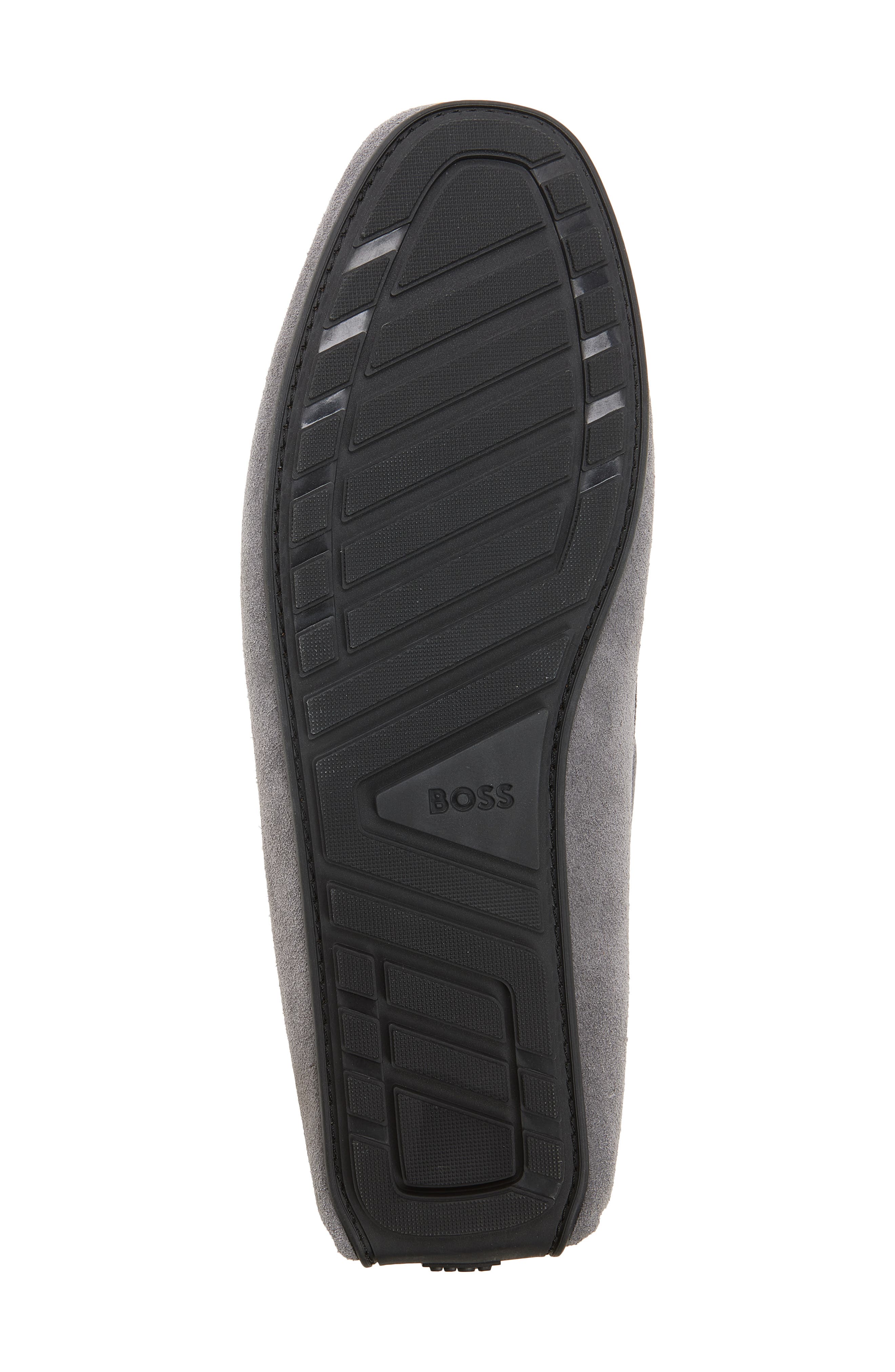 BOSS Noel Driving Shoe, Alternate, color, Medium Grey
